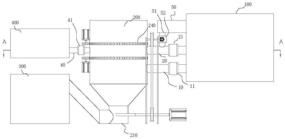 Sewage pretreatment device and pretreatment method