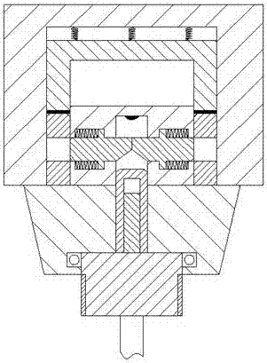 Hand-operated power supply plugging connecting device