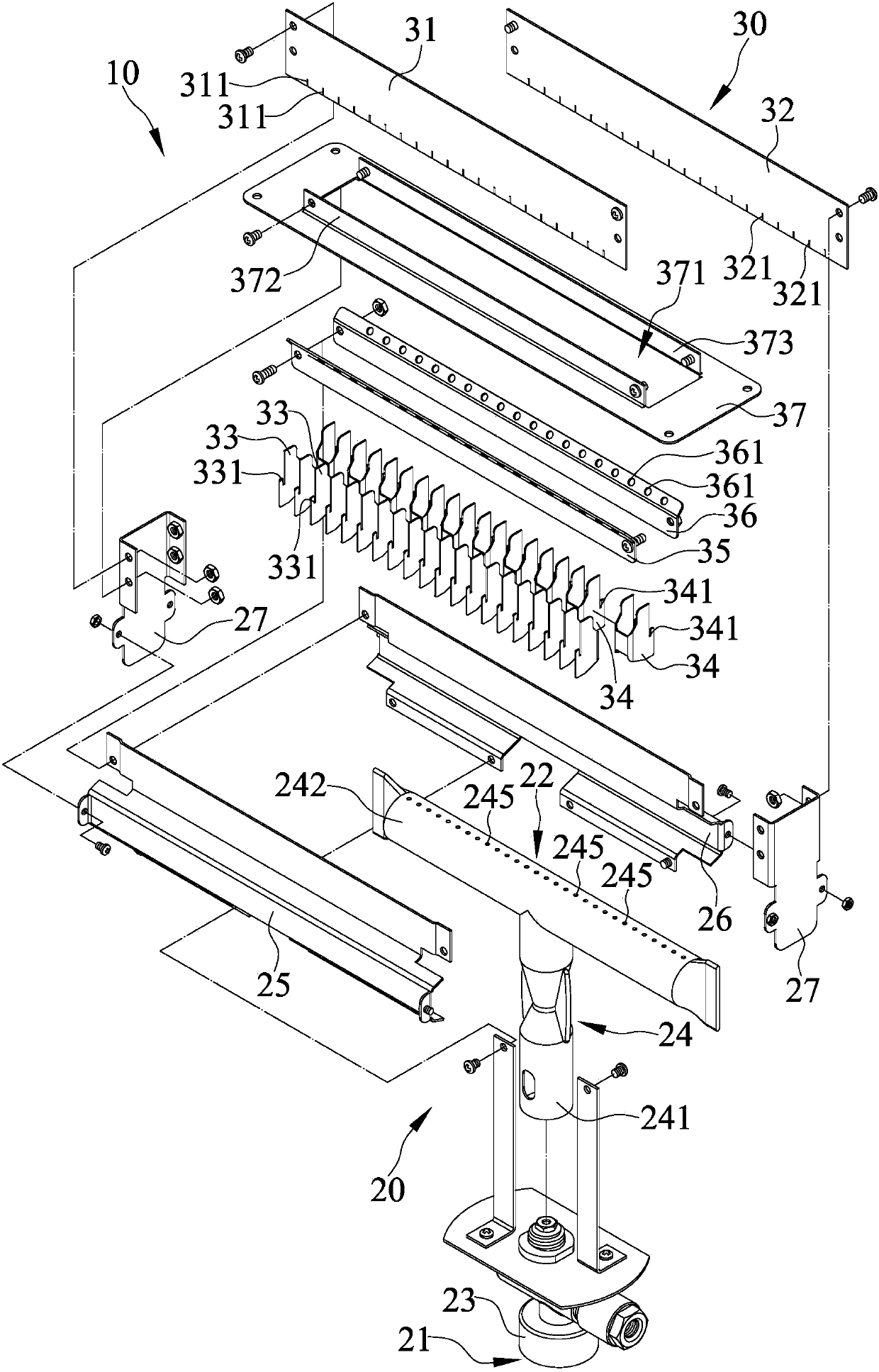 Improved Flame Visibility and Safety Gas Combustion Device