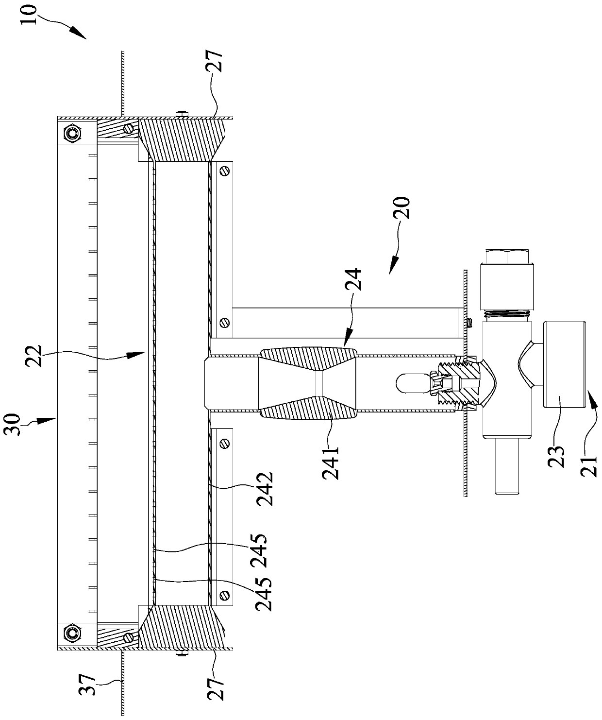 Improved Flame Visibility and Safety Gas Combustion Device