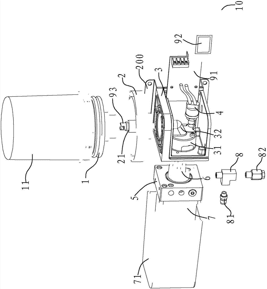 Automatic gear grease lubrication pump