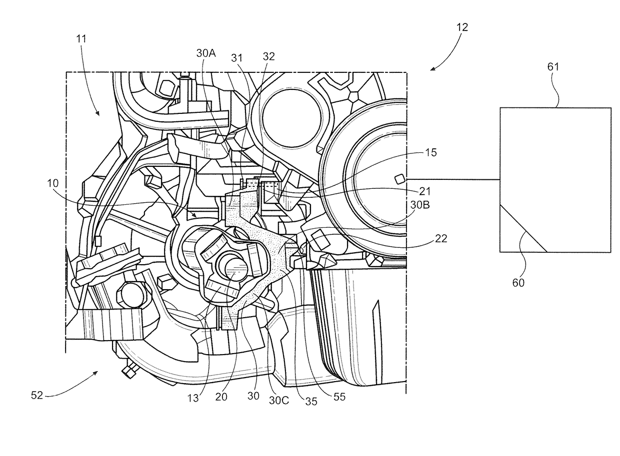 Mounting Unit Comprising Drive Shaft and Drive Shaft Holder as Well as Motor Vehicle Comprising Mounting Unit