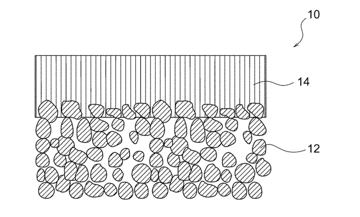 Method for forming layered double hydroxide dense membrane