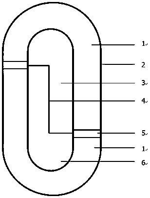 A self-disturbing capsule solid foaming agent