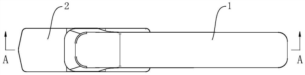 Double-angle self-switching multifunctional handle for doors and windows