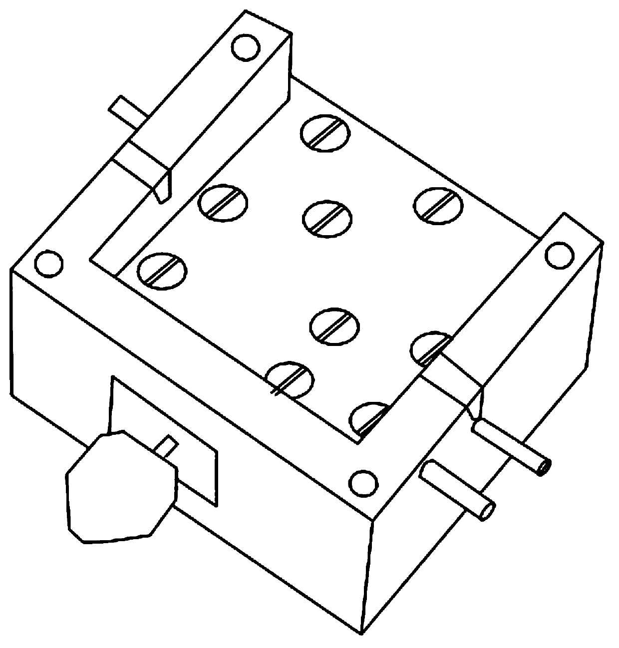 Method for screening 6-tube balanced terahertz frequency tripler based on DC detection