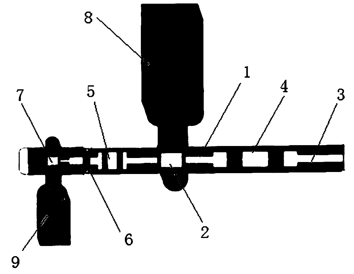 Method for screening 6-tube balanced terahertz frequency tripler based on DC detection