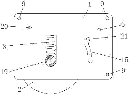 Inlaid type muting automatic buffering pulley device