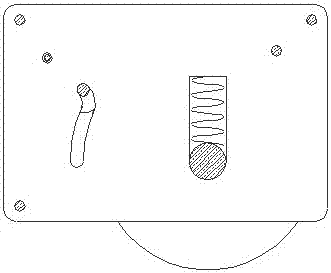 Inlaid type muting automatic buffering pulley device