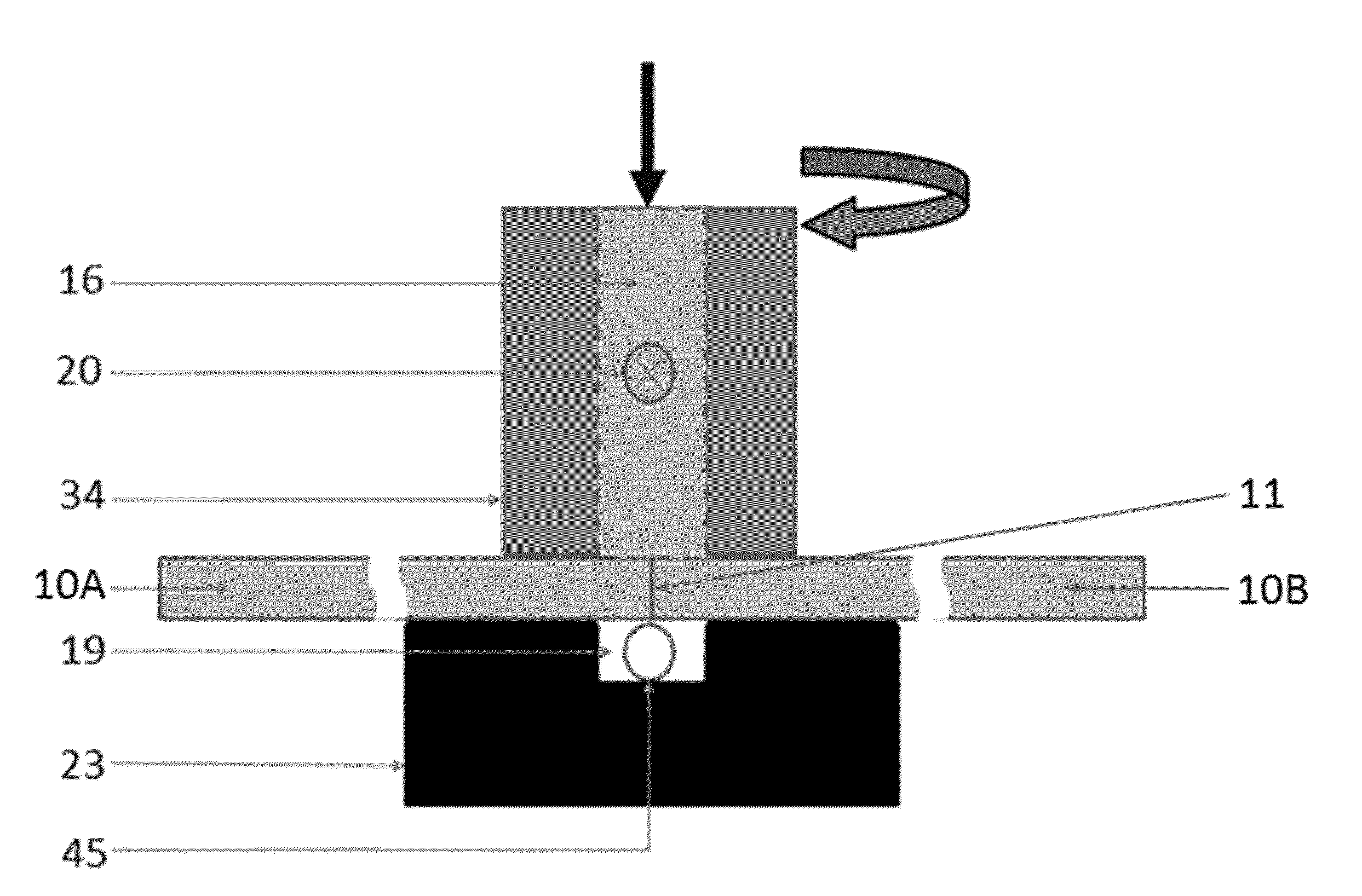 Solid state joining using additive friction stir processing