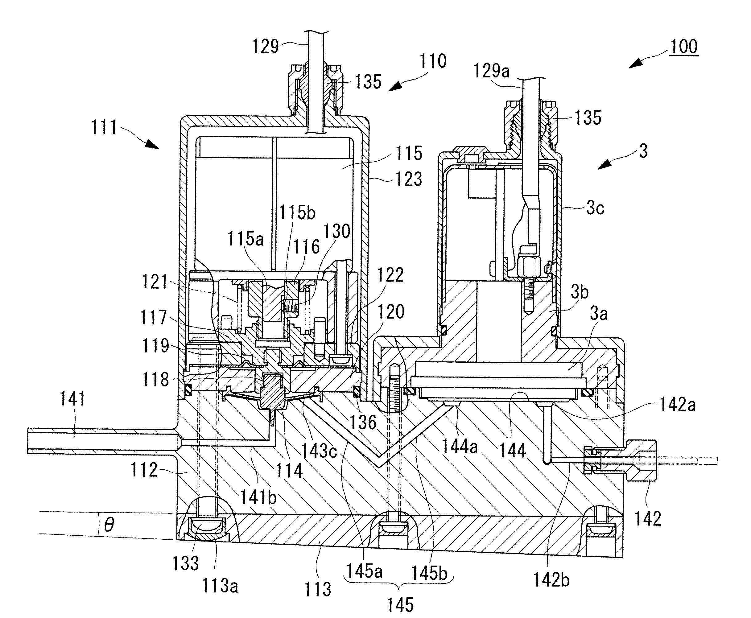 Flow meter and flow-regulating system using the same