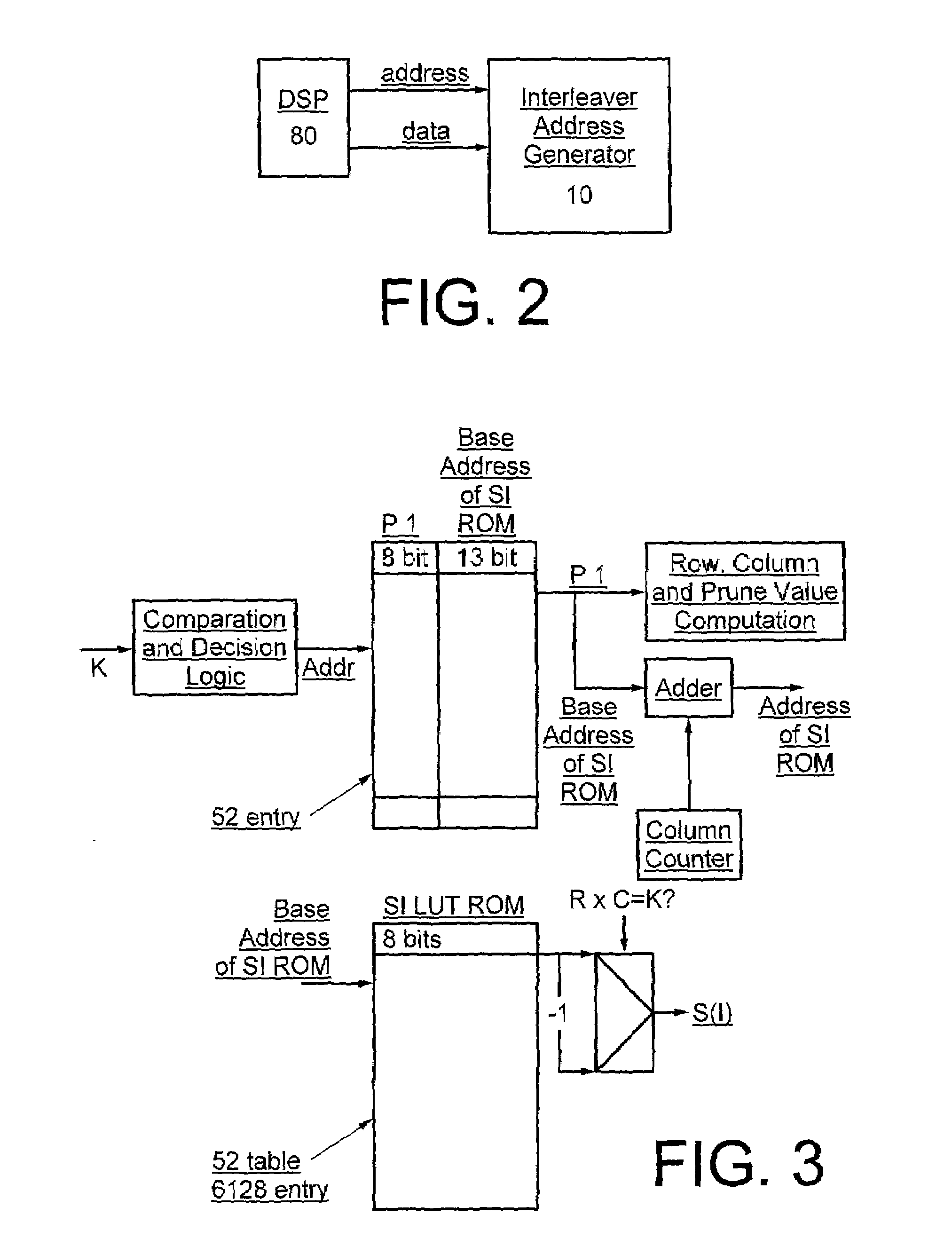 Interleaver address generator and method of generating an interleaver address