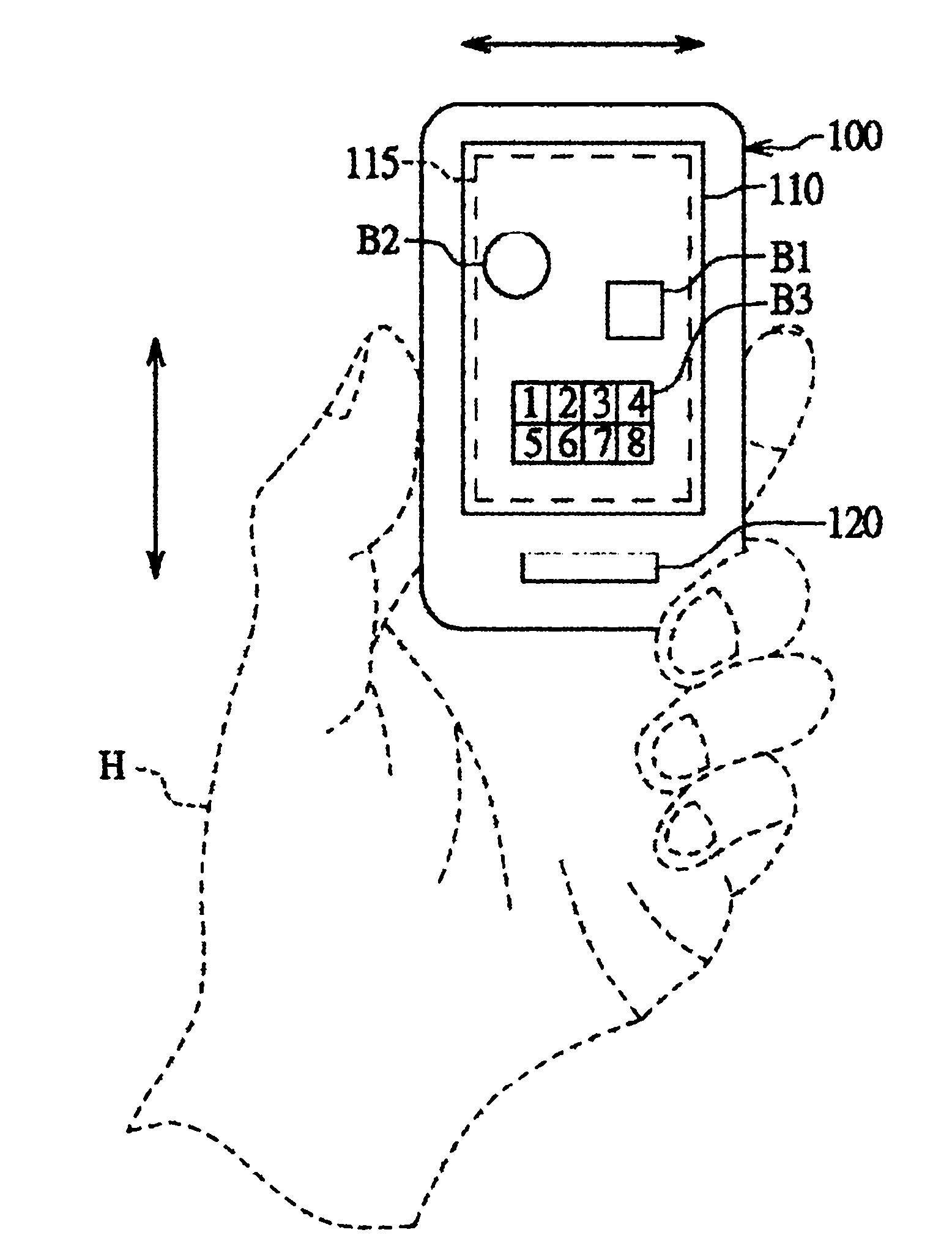 Electronic device with tactile feedback and method for providing tactile feedback