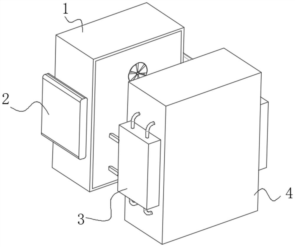 Robot positioning calibration charging device