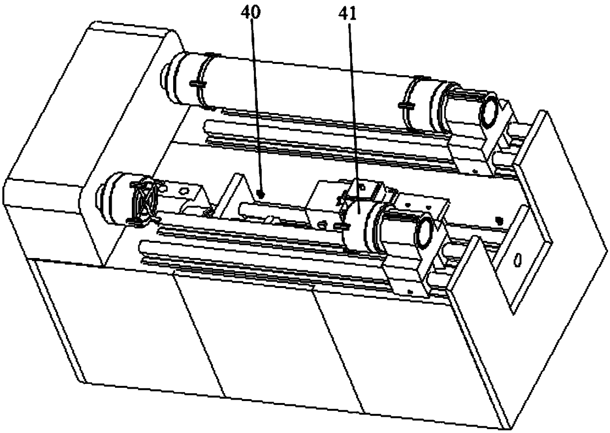 Device and method for magnetically grinding inner surfaces of large-diameter long and straight pipes