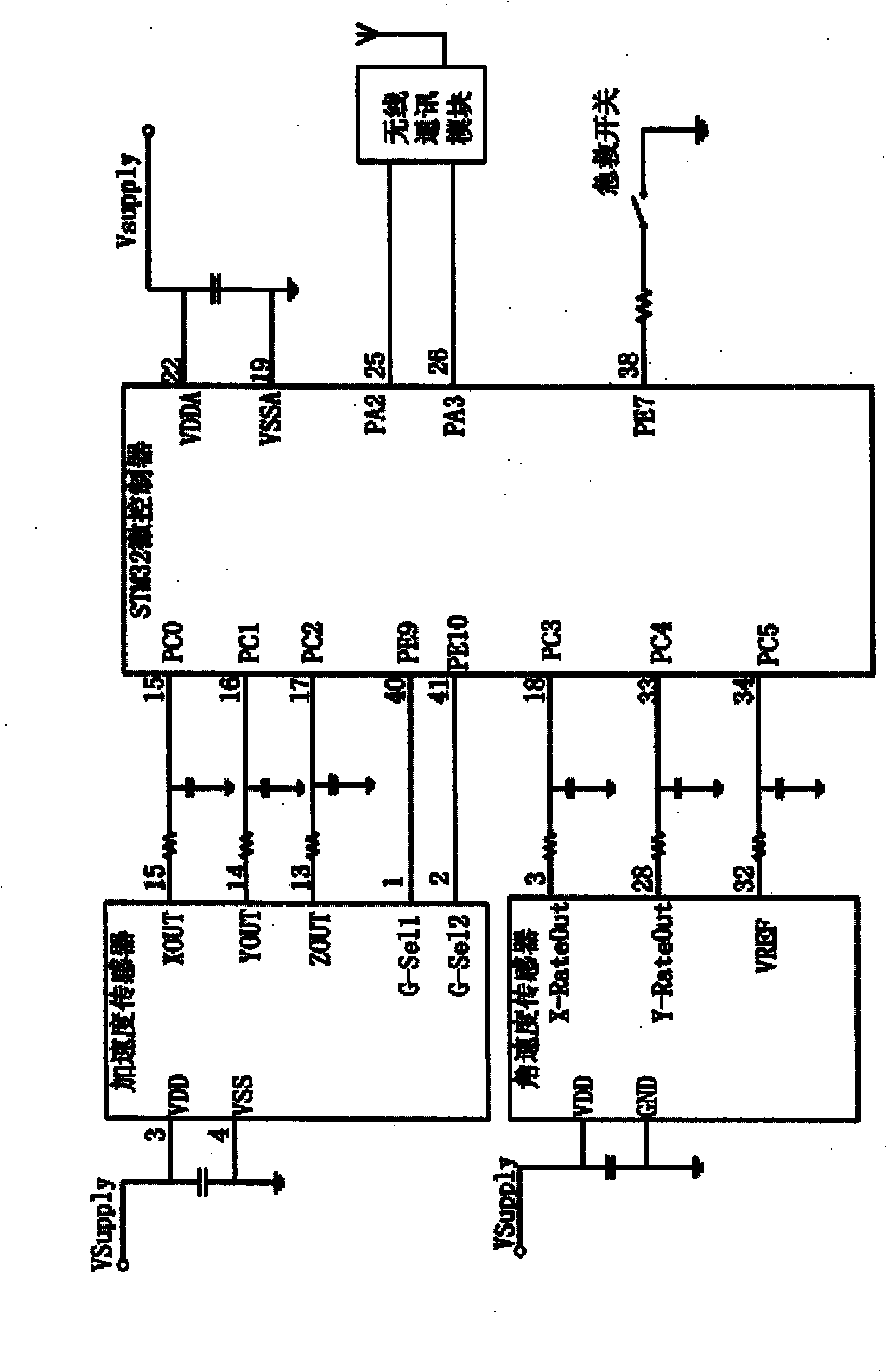 Information processing method of automatic detection alarming system for falling over of human body