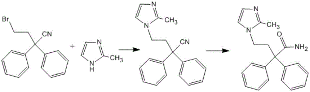 A kind of method for preparing midanaxin