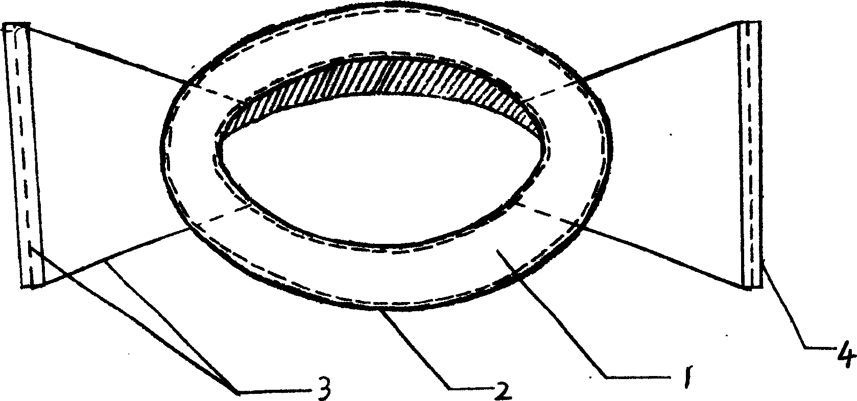 Blood dispelling and hemostasis bandage