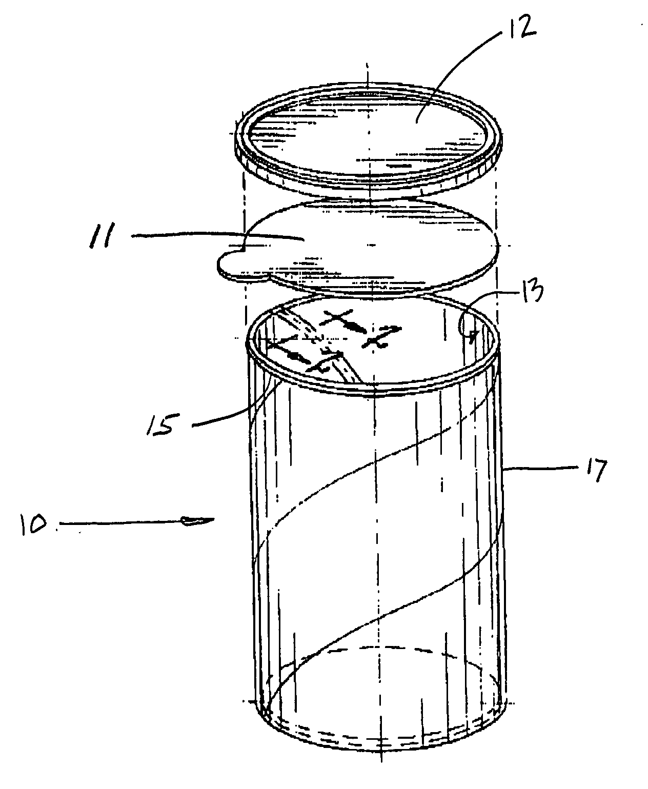 Low cost film composite can liner