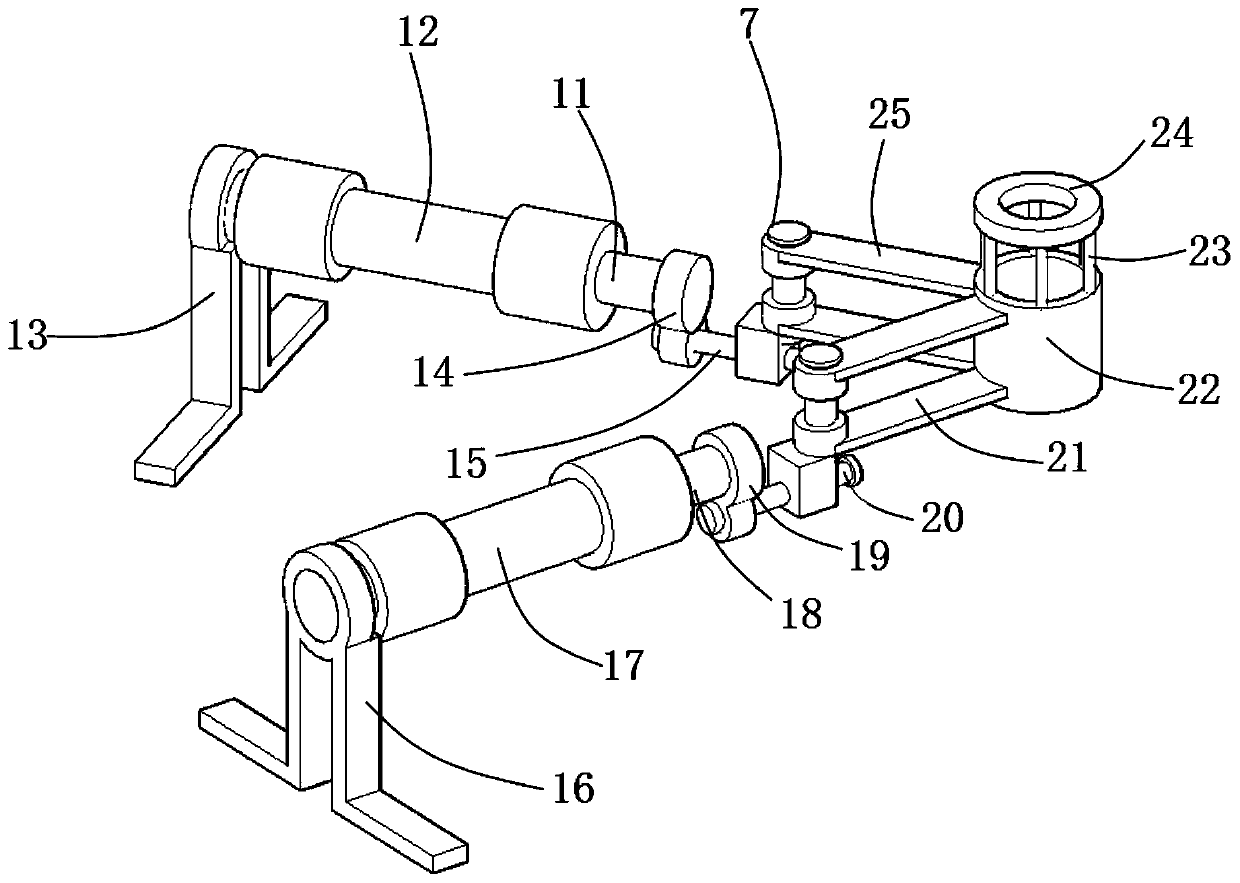 Multi-channel aeration mechanism for sewage treatment