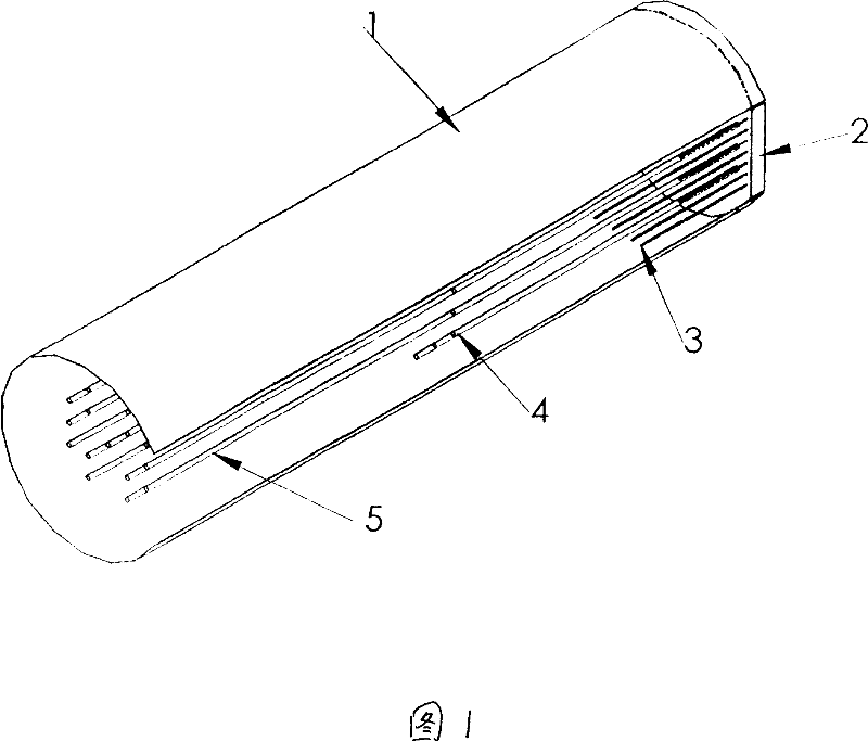 Vibrated type disposing machine and the mechanization disposing and processing method