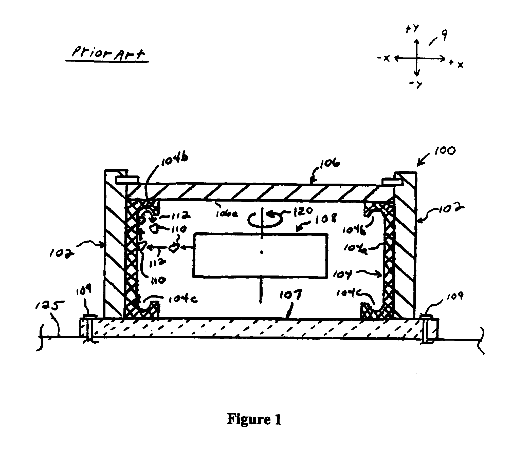 Energy-absorbing housing for high-speed flywheels