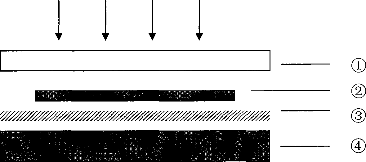 Back film of solar cell and preparing technique thereof