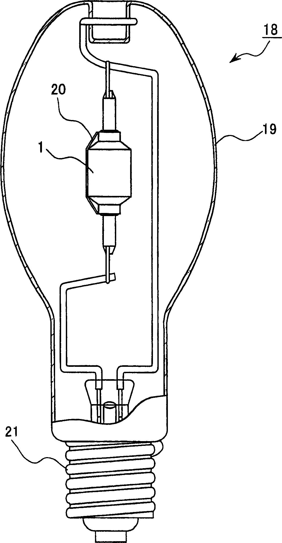 Metal halide lamp