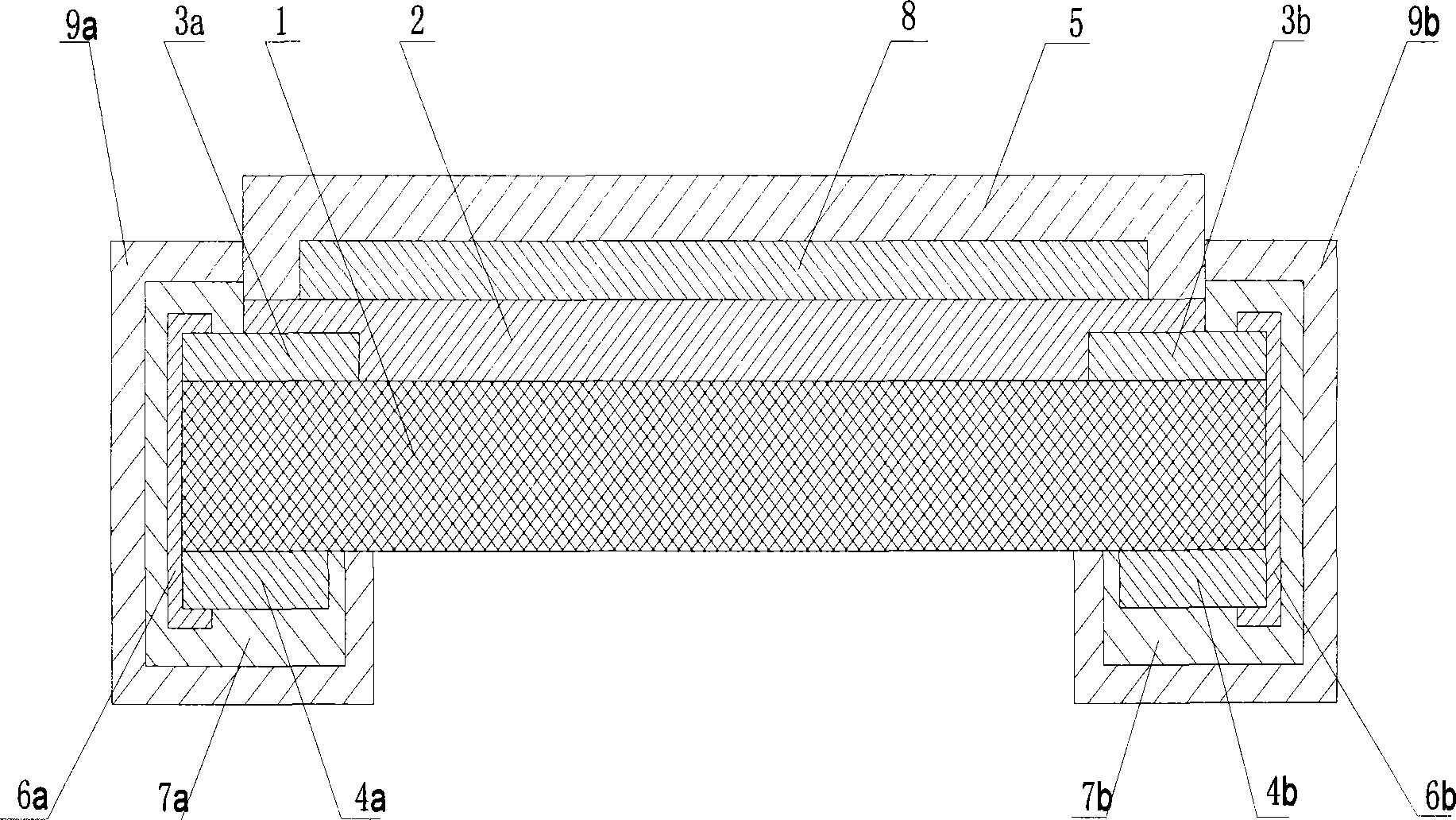 Nickel or nickel base alloy electrode sheet type resistor and method of producing the same