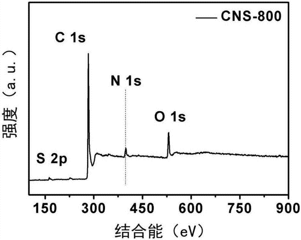 A process for preparing camellia petal-based sulfur and nitrogen co-doped wrinkled carbon nanosheets by explosion method and a preparation method for supercapacitor electrodes