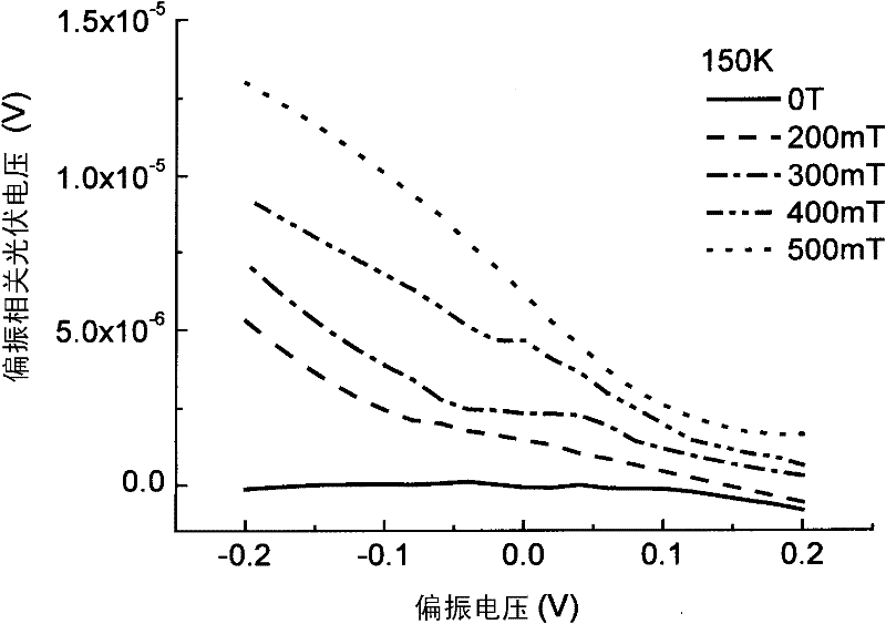 Variable temperature microscopic measurement system for measuring related electron-spin transportation