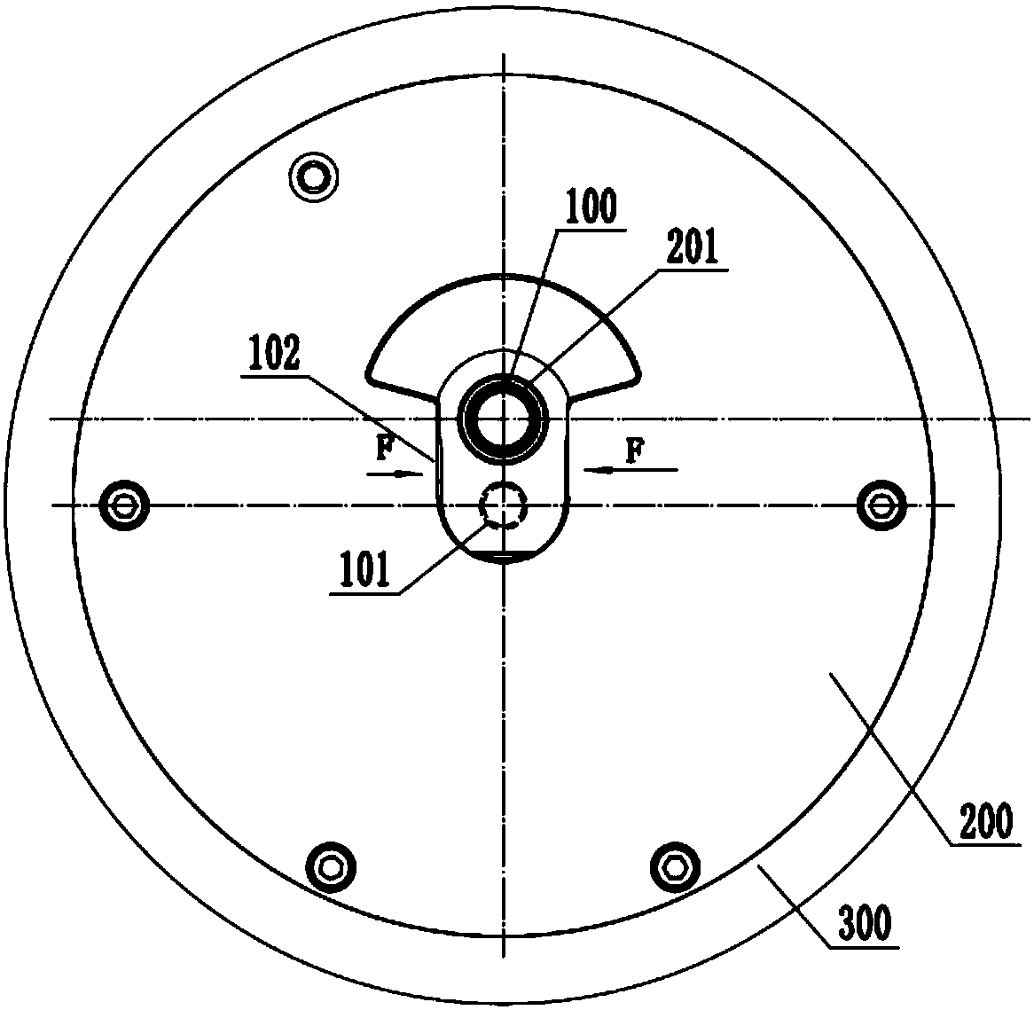 A crank positioning fixture