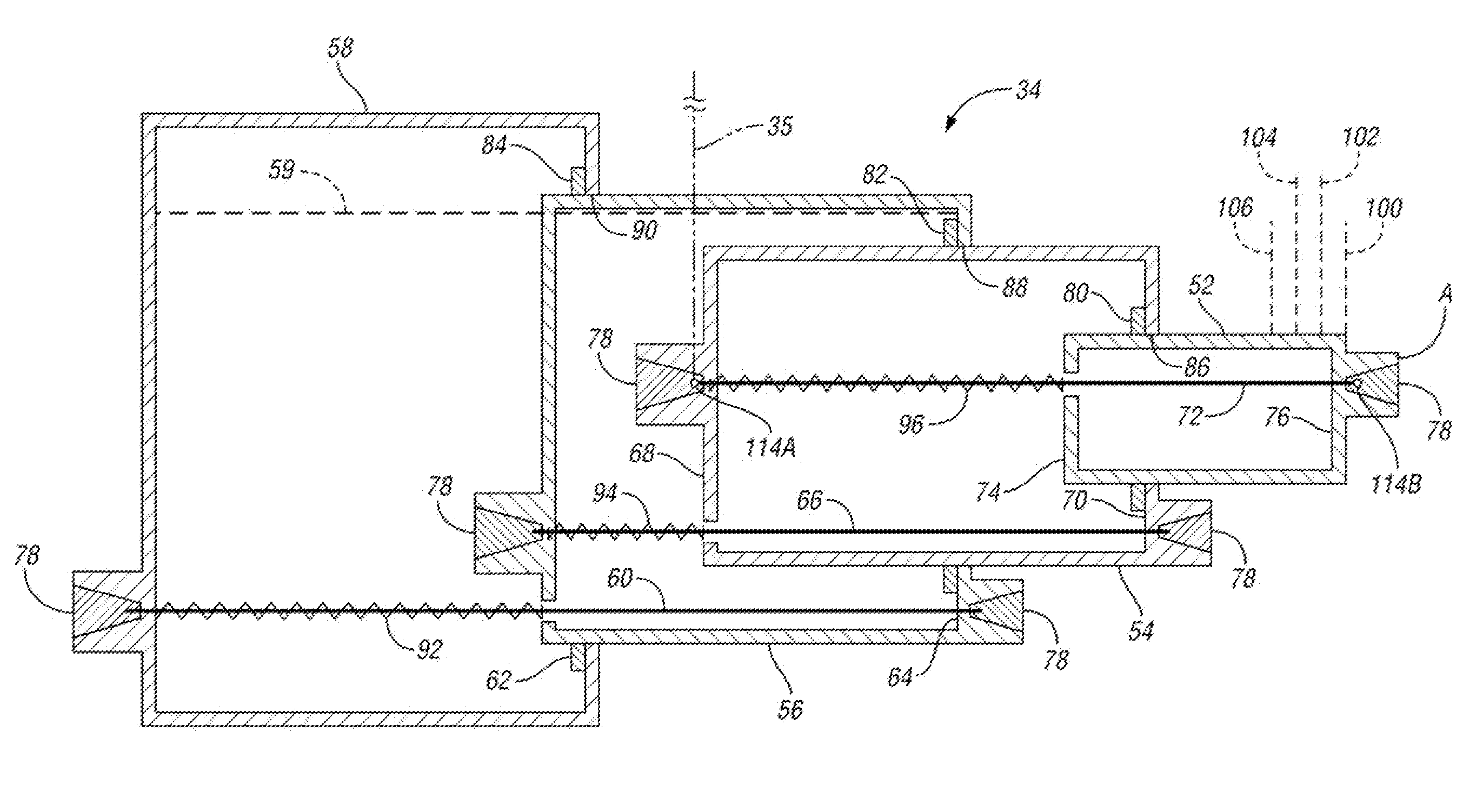 Flow-regulating valve and oil level control system using same