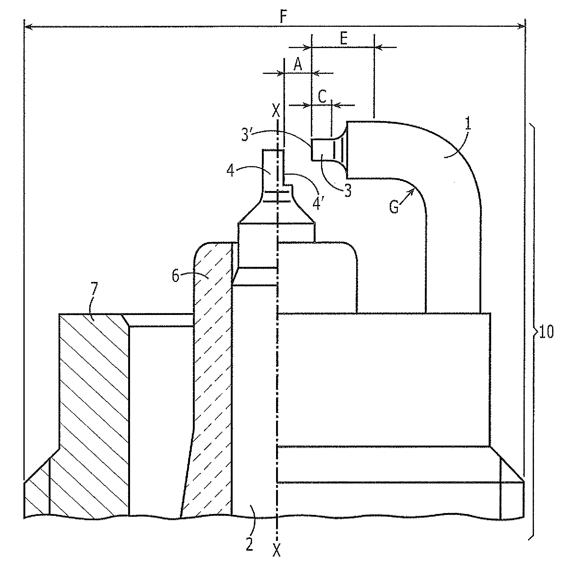 Method for manufacturing a spark plug having a laterally oriented ground electrode