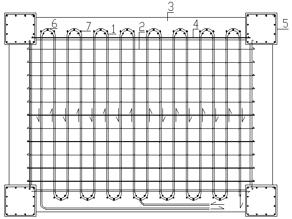 Pipeline for floor radiant air conditioner