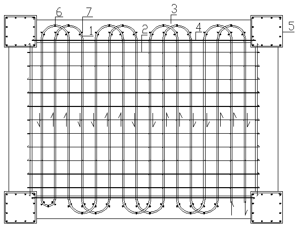 Pipeline for floor radiant air conditioner