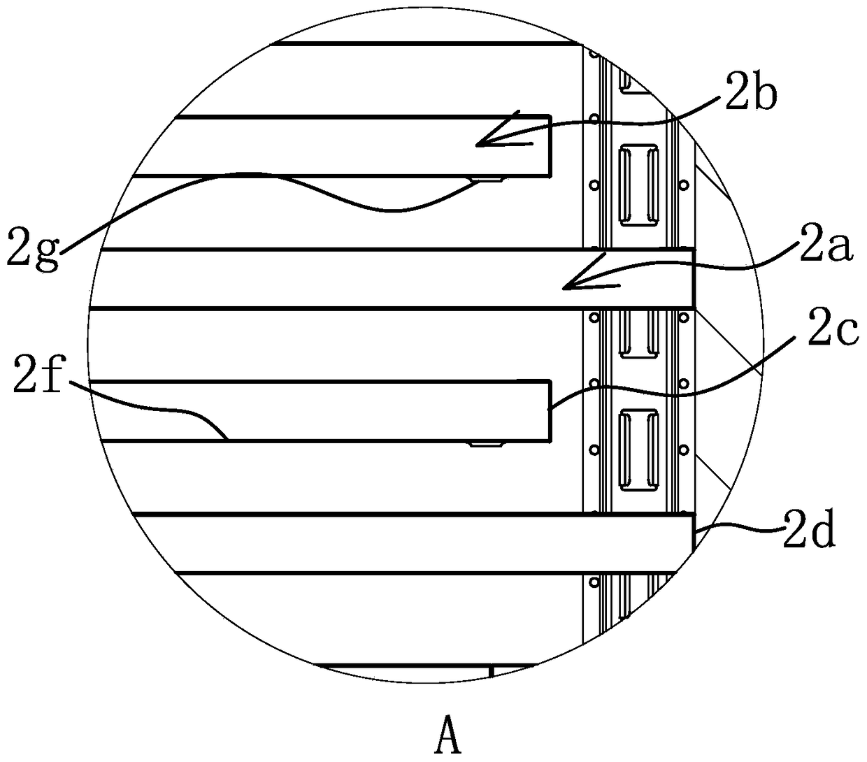 An evaporation system for wastewater treatment equipment