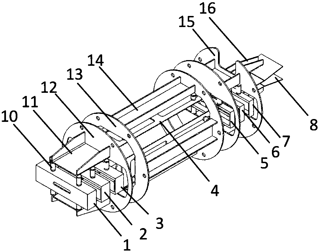 Assembly structure and method of an anisotropic large dynamic fringe image transformation tube