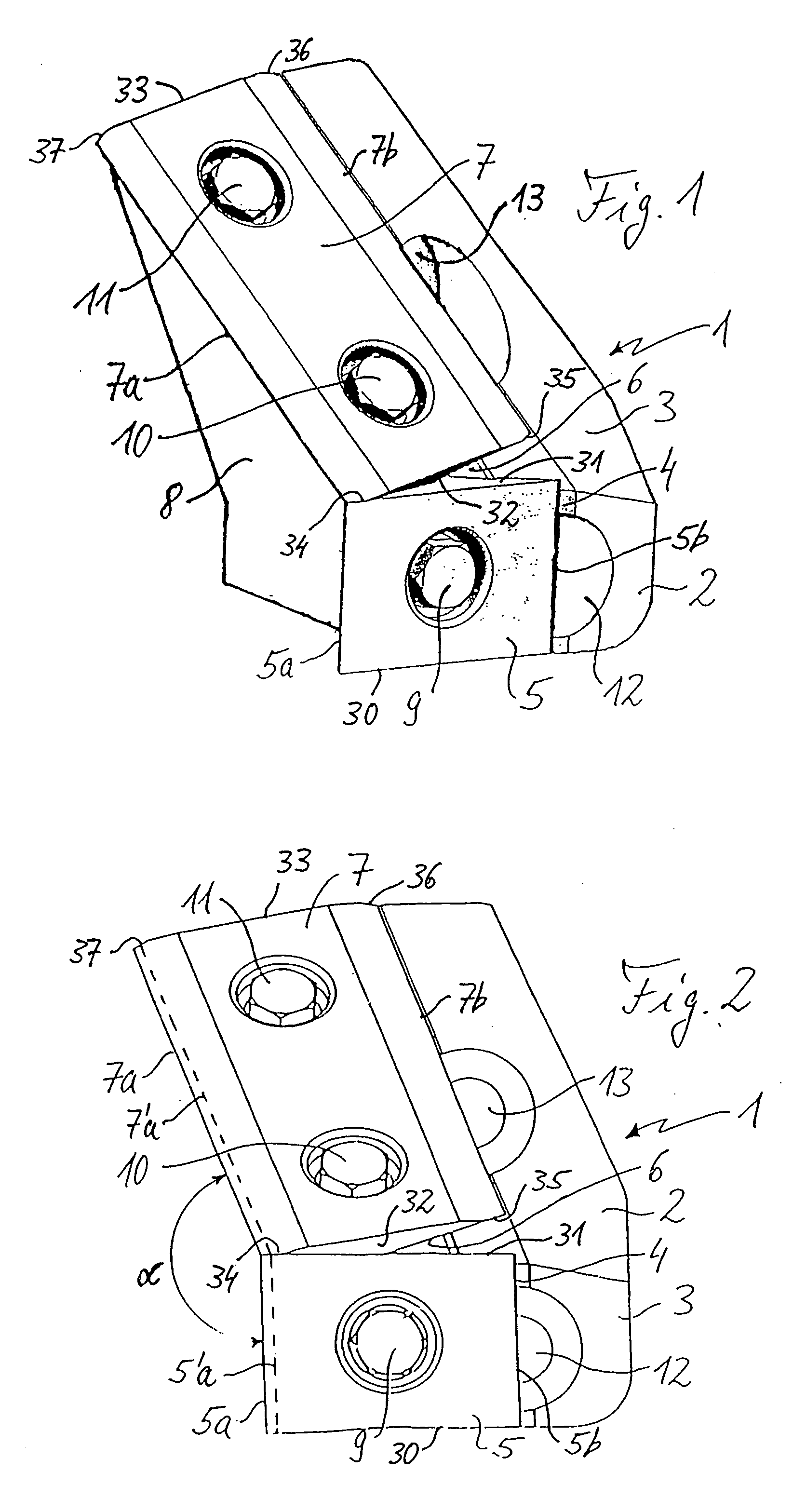 Blade holder, blade and blade tool head