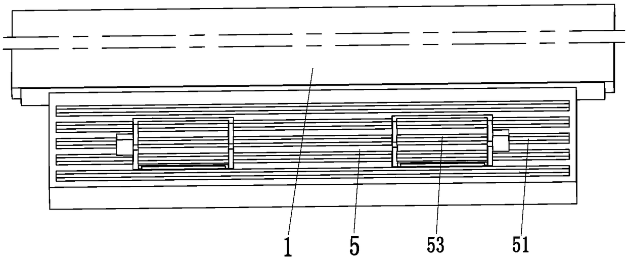 Parking frame with side protection function