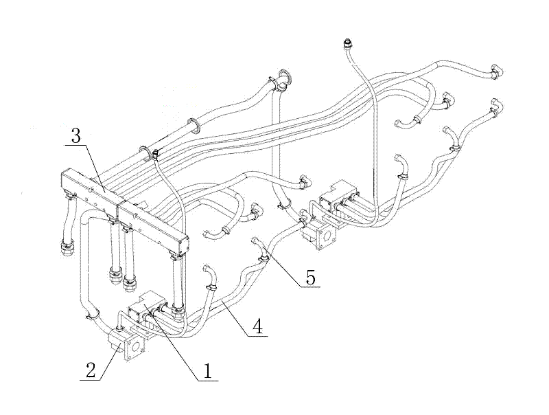 Novel pipeline for water-cooling system