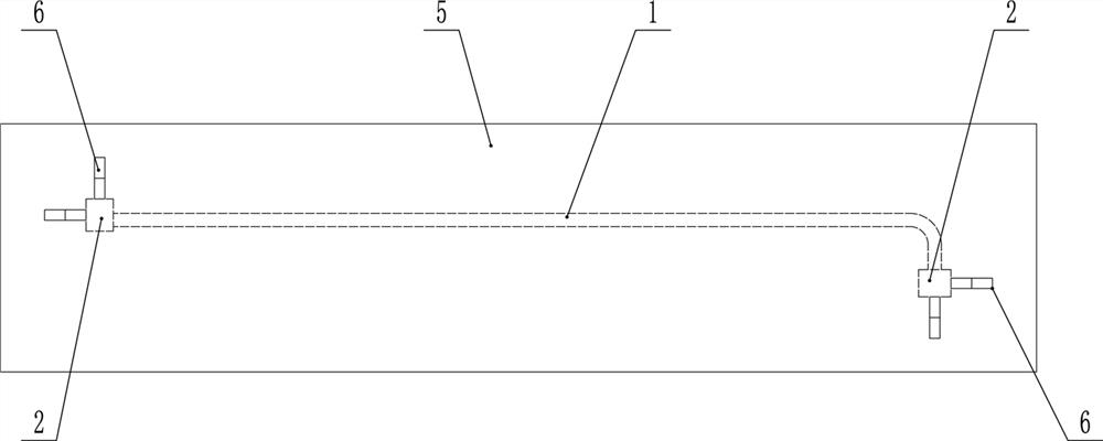 Tailor welding method for hydraulic support push rod with liquid supply and return function