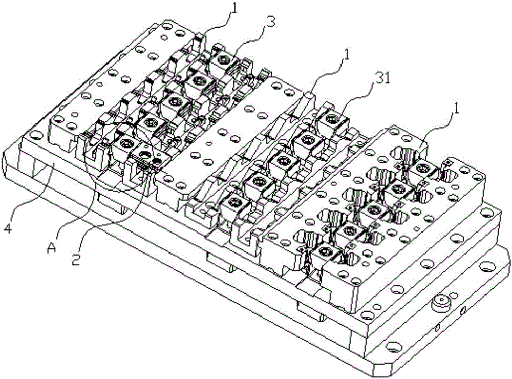 Multi-station processing fixture