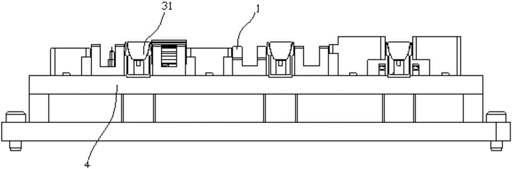 Multi-station processing fixture