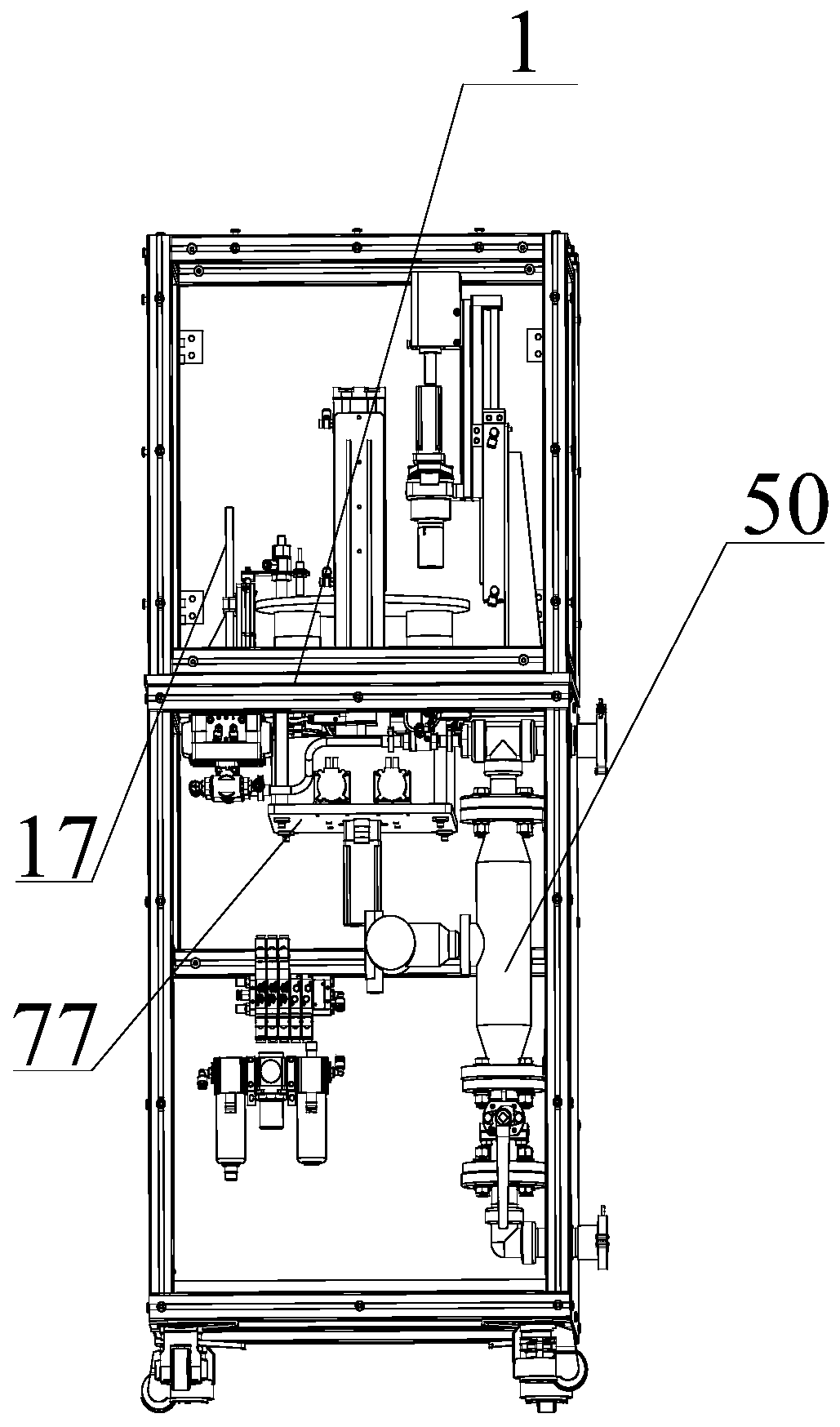 Drilling fluid comprehensive performance automatic detection system