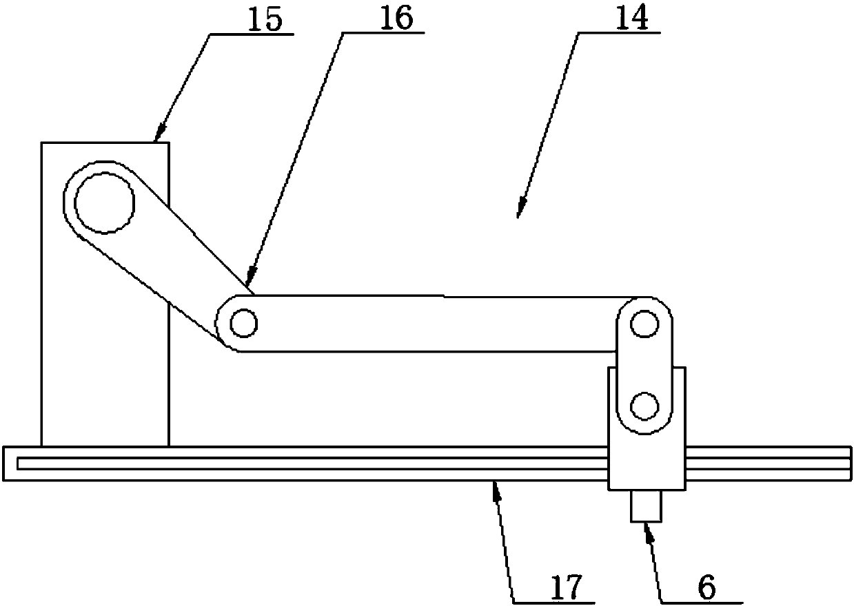 Wet rotary cage sand blasting machine