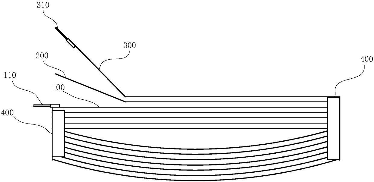 Lithium battery winding core, mobile phone battery, mobile phone and manufacturing method thereof