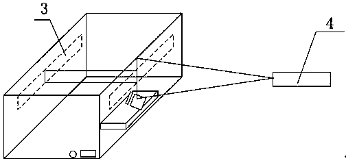 Measuring method for toe angle of car