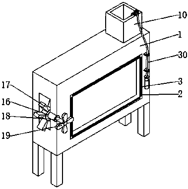 Advertising machine with mosquito expelling device