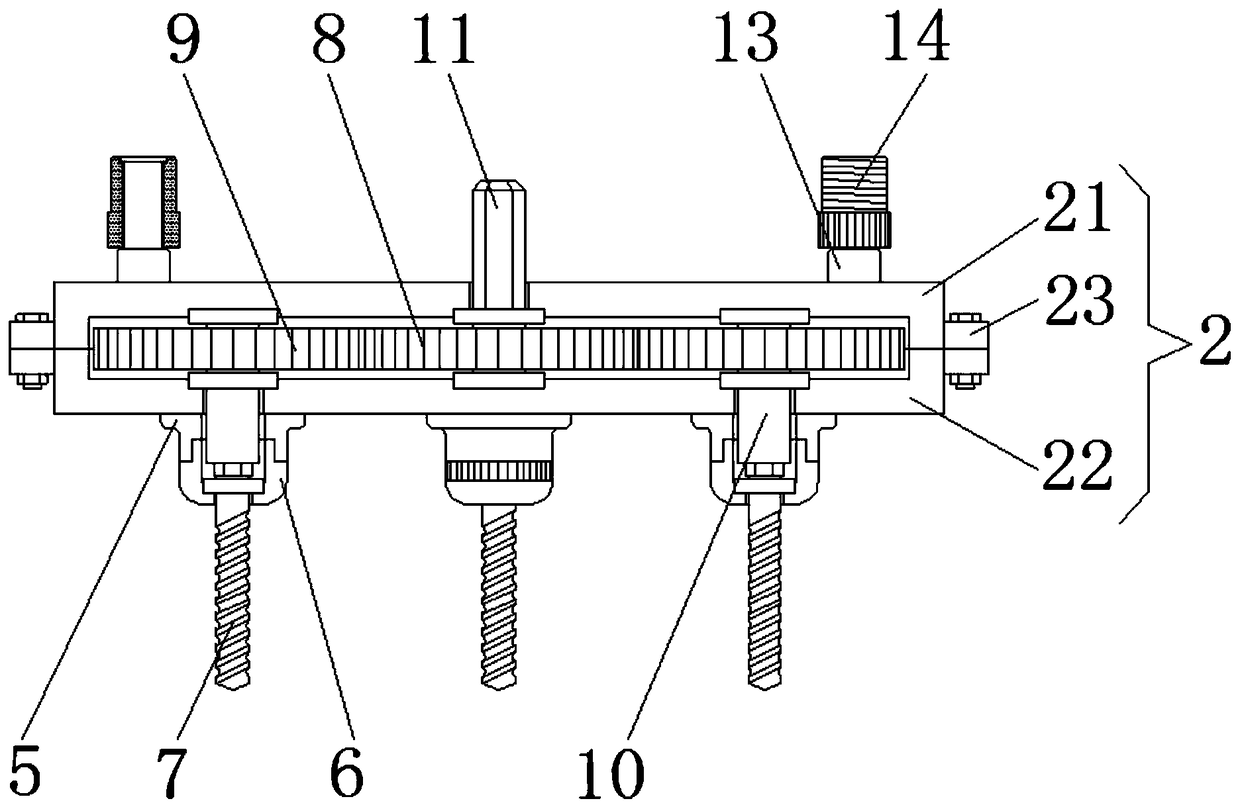 Drilling equipment for flange machining